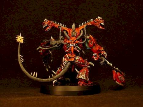 Demon Prince of Khorne (back) by KTHULHU