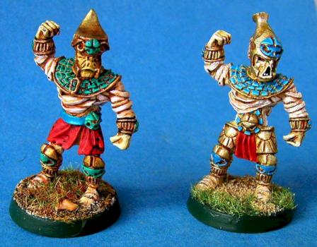 Blood Bowl Khemri Mummies by traveller