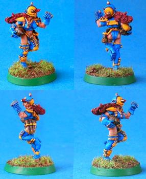 Blood Bowl Zara The Slayer by traveller