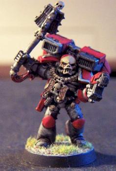 Blood Angels Chaplain by TimothyShade