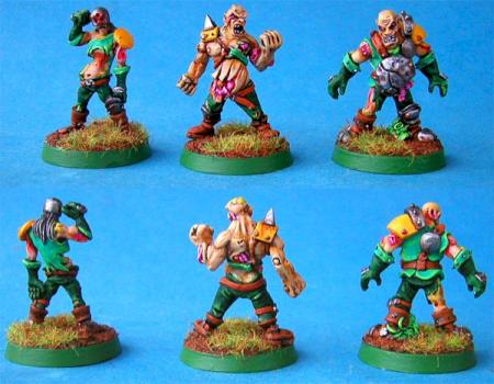 Blood Bowl The Three Nurgle Rotters by traveller