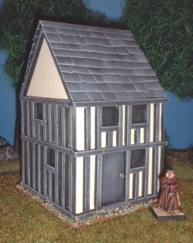 Tudor style building by Yawning Portal