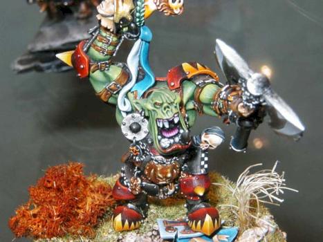 Orc Warboss Close-up by karaikal