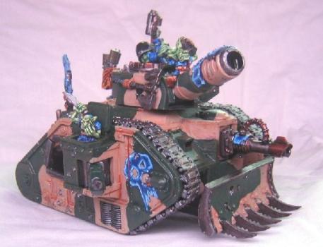 Ork looted Leman Russ by Dazkhull