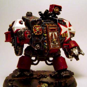 Black Templar Dreadnaught WIP by Thunderhawker