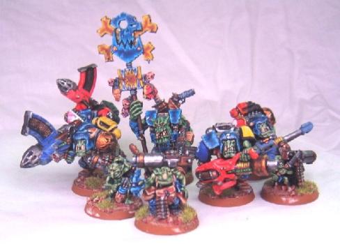 Ork Dethskullz Lootaz devastator unit. by Dazkhull