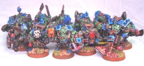 Ork sluggaz unit by Dazkhull