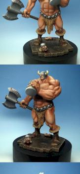 Thrud the Barbarian (54mm) by Avicenna