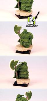 Dwarf Hero or Lord for Wargames or RPG - #1 - SCULPTED by Scibor