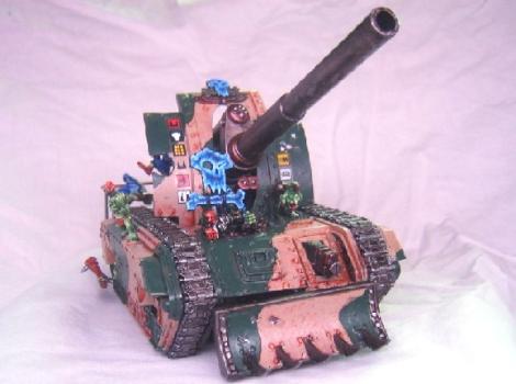 Ork looted Basilisk by Dazkhull