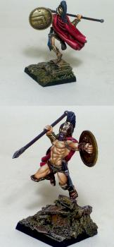 Leonidas, Spartan mercenary by Deucalion