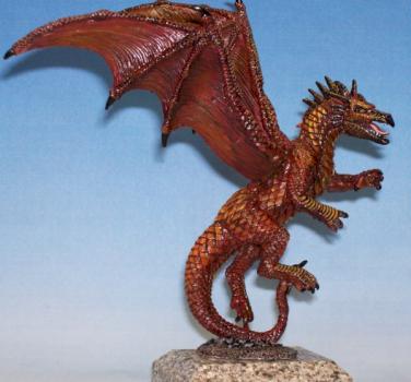 Amber Dragon by StillLifeMiniatures