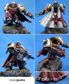 Magnetic Black Templar Marshal / Commander WIP by misterjustin