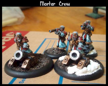 Winter Guard Mortar Crew by kakita