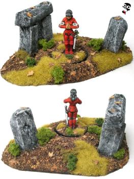 Hasslefree Tiriel Standing 28mm Fantasy Paladin Miniature by revolutionary