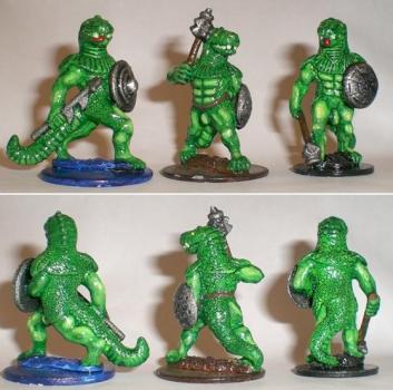 Old Essex Lizardmen by Greg Ellis