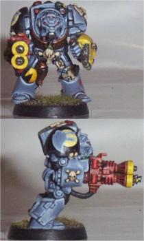 Space Wolf Wolf Guard Terminator 1 by Glyn Green