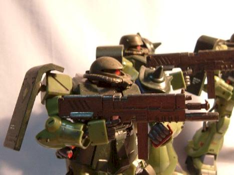 Zaku Fire Team by frankietanch