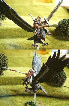 High Elf Hero on Great Eagle by Dr.Diemer