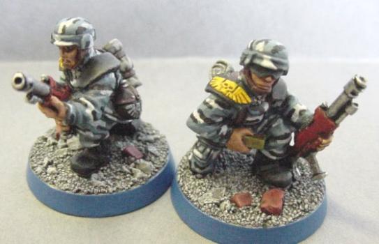 Cadian Guard cityfighters (Minis-of-the-Week #8 and 9) by No Such Agency