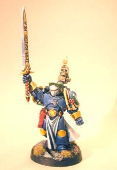 Ultramarine Emperor's Champion by plastictrees