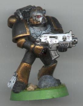 Space Marine (nothing special) by MrDelish