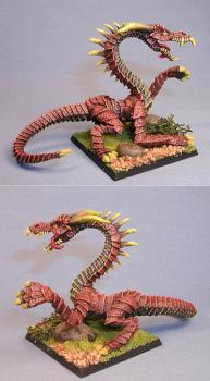 Giant Fire Lizard! by mpengle