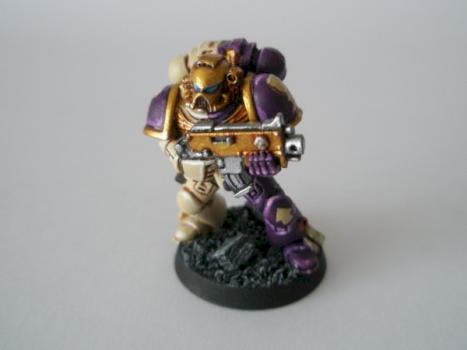 Grail Keeper Space Marine by Marshall.Primus