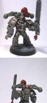 Classic chaos Marine by Micha