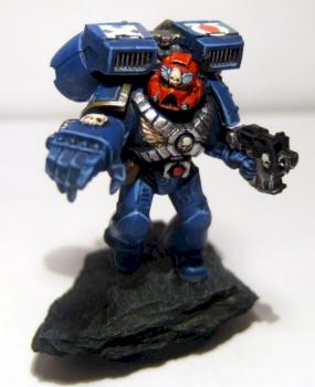 ultramarine assault squad sergeant by capt mannering