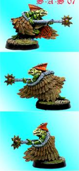 Lizardmen Skink Champion by ElBicho