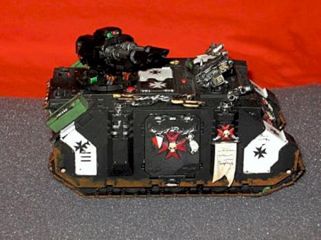 Black Templars razorback of the fifth company by capt. Loken