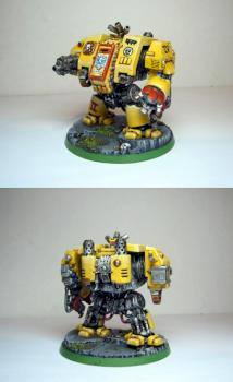 Imperial Fist Dreadnought by Komrad