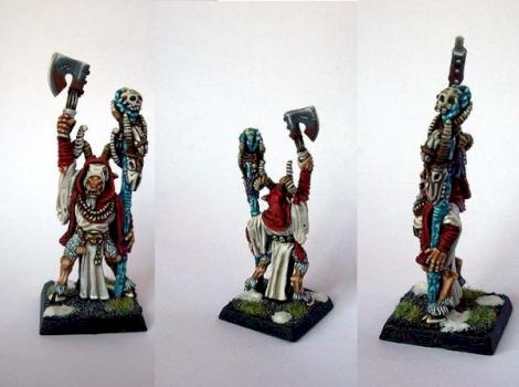 beastmen shaman repainted. chaman hombre bestia. by Buyardboss