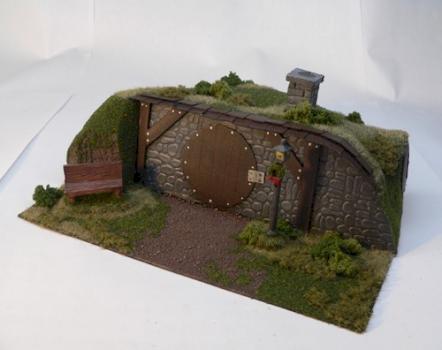 Scratchbuilt hobbit home by mrjuice