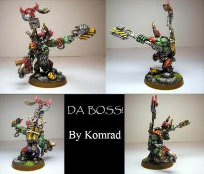 Ork Warboss by Komrad