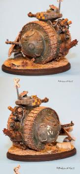 grot twin track ball tank by tkat