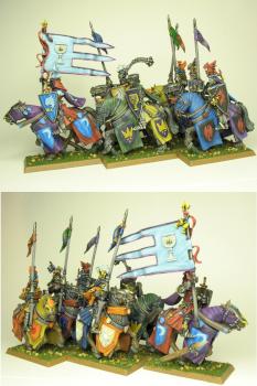 Bretonnian Grail Knights by Bachtere