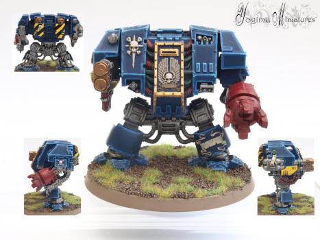 Crimson Fists Dreadnought by Yogimu