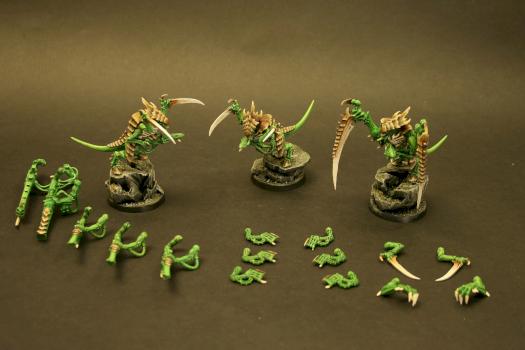 Warhammer Tyranid Magnetic Warriors by midass