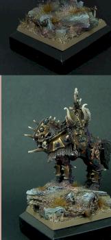 General of Chaos on Demonic Steed - Views 2 by blueangelfire