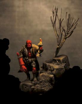 Hellboy, 54mm by lopee