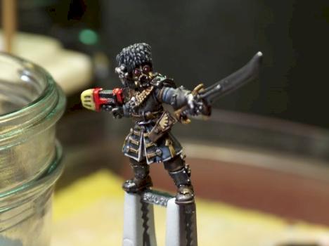 Vostroyan Imperial Guard Officer by sanctuary13