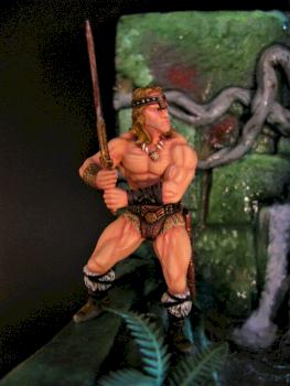 Conan the Destroyer Closeup by Galdon