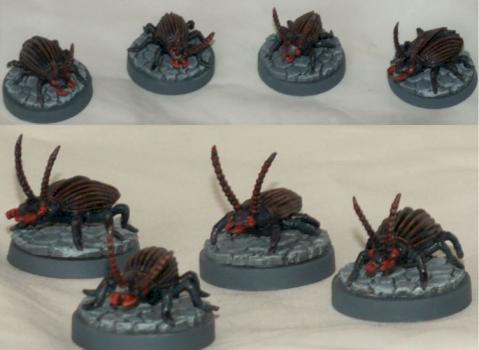 Otherworld Giant Fire Beetles by Chocolate Thief