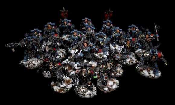 Warhammer Space Wolves Foreworld New Models by CroWarGamePainting