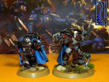 Carcharodons Company Master and Chaplain by NightScaleStudio