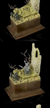 Ruin-Diorama - Sculpting by HonourGuard