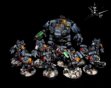 Primaris Space Wolves Tooth and Claw Warhammer 40K by CroWarGamePainting