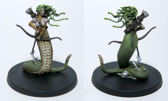 Mythic battles - medusa by josez